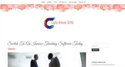 Desktop Screenshot of cytokines2015.com
